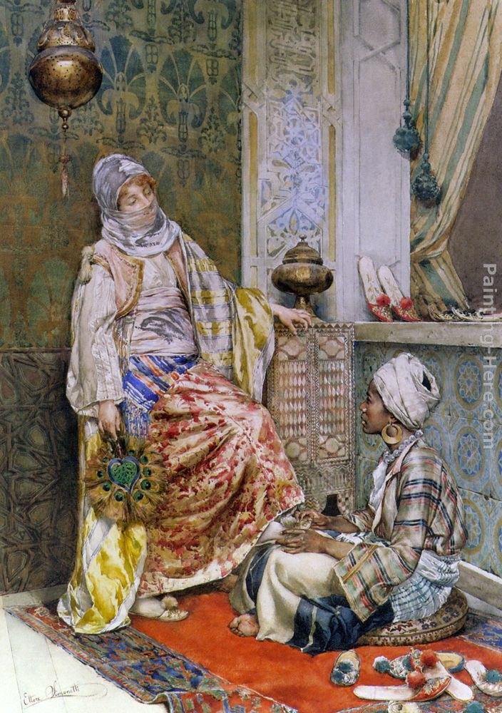 Ettore Simonetti In the Dressing Room